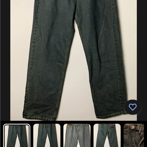 Karizma Collections  Men's Jeans Size 40/32 Vintage Blue Wash - Picture 5 of 16